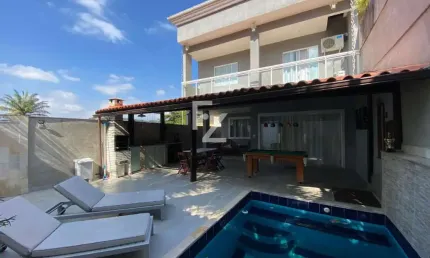 Magnífica casa de 3 Quartos c/ Suíte e duas áreas de lazer
