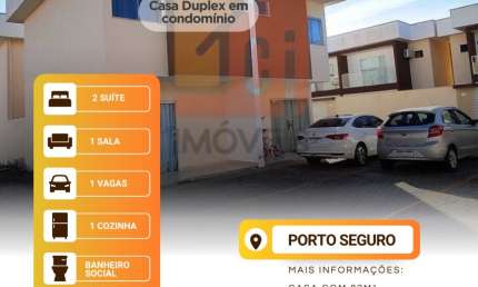 Casa em condomínio fechado com 2 quartos à venda na Praça Inaiá, Cambolo, Porto Seguro