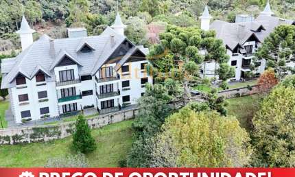 Apartamento com 3 Dormitórios e varanda com vista para o Teleférico