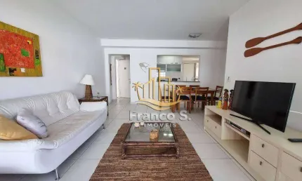 Apartamento com 3 dormitórios para alugar, 124 m² por R$ 12.000,00/mês - Riviera - Módulo 7 - Bertioga/SP