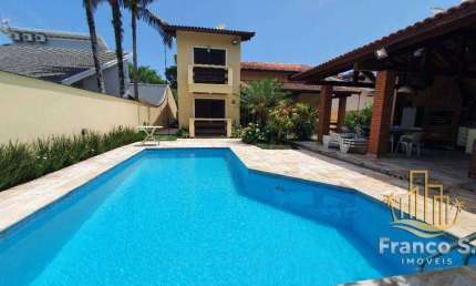 Casa com 4 dormitórios, 330 m² - venda por R$ 3.400.000,00 ou aluguel por R$ 13.712,00/mês - Riviera Módulo 26 - Bertioga/SP