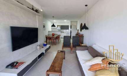 Apartamento com 3 dormitórios para alugar, 102 m² por R$ 10.000,00/mês - Riviera Módulo 2 - Bertioga/SP