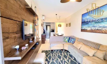 Apartamento com 2 dormitórios, 78 m² - venda por R$ 810.000 ou aluguel por R$ 5.500/mês - Maitinga - Bertioga/SP