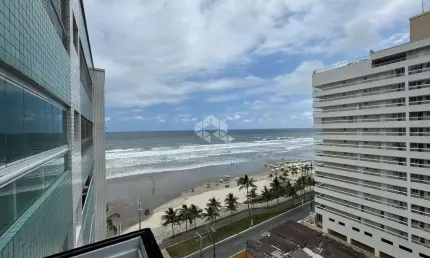 Apartamento a venda na praia grande, bairro real com 2 quartos, 1 suite e 1 vaga