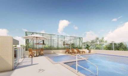 Apartamento a venda na praia grande, bairro aviação com 3 quartos, 1 suite e 1 vaga