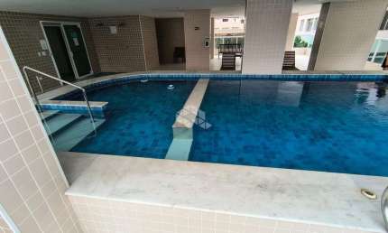 Apartamento a venda na praia grande, canto do forte, com 2 quartos, 1 suite e 1 vaga