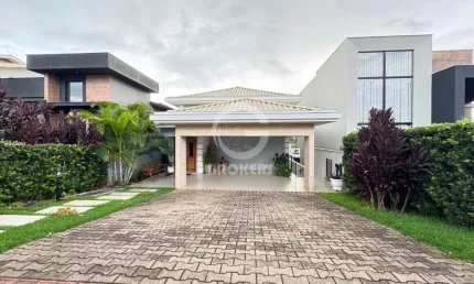 Casa em Condomínio para Venda em Londrina, Gleba Simon Frazer, 3 dormitórios, 3 suítes, 4 banheiros, 2 vagas