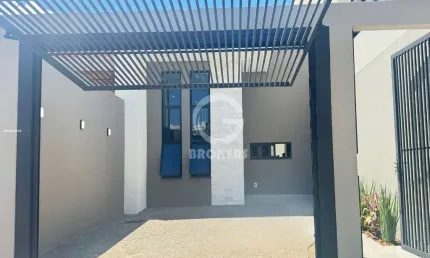 Casa para venda em londrina, gleba simon frazer, 3 dormitórios, 2 banheiros, 1 vaga
