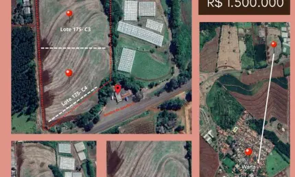 Chácara / sítio à venda na Pr 323, Km 32 Saída Para Sertanópolis, Warta, Londrina
