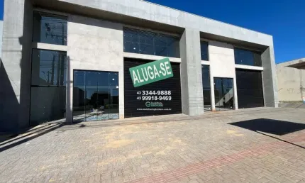 Comercial para locação em londrina, operária, 2 banheiros, 3 vagas