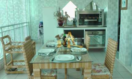 Apartamento com 3 Dormitórios à Venda com 121 m² - Vila Alzira no Guarujá - Confira!