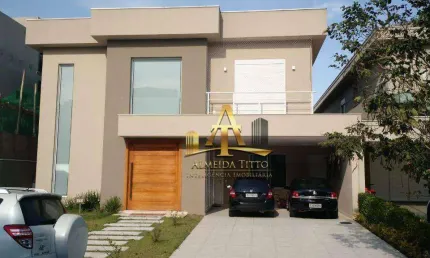 Casa com 3 dormitórios à venda, 345 m² por R$ 5.500.000,00 - Villa Solaia ( Alphaville) - Barueri/SP
