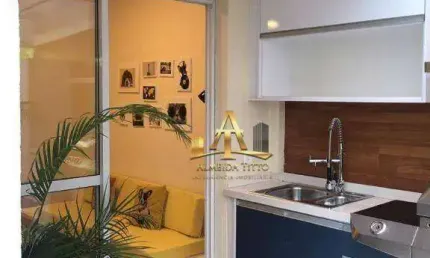 Apartamento com 1 dormitório à venda, 59 m² por R$ 650.000,00 - Bethaville I - Barueri/SP