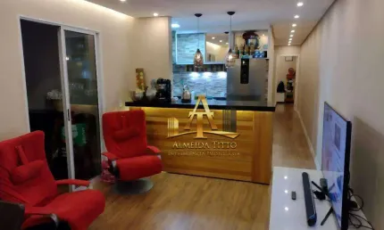 Apartamento com 3 dormitórios à venda, 78 m² por R$ 490.000,00 - Novo Osasco - Osasco/SP