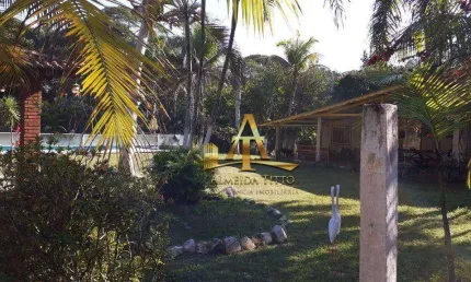 Chácara com 3 dormitórios à venda, 2400 m² por r$ 650.000 - jardim são fernando iii - itanhaém/sp
