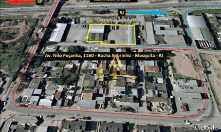 Barracão / Galpão / Depósito para alugar na Rodovia Presidente Dutra, Rocha Sobrinho, Mesquita, 1800 m2 por R$ 40.000