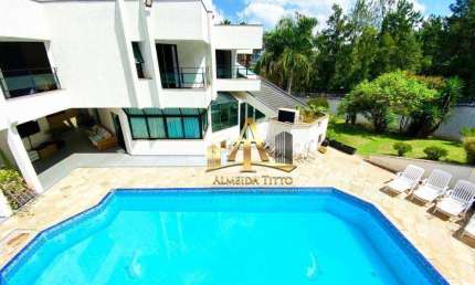 Casa com 4 dormitórios, 800 m² - venda por R$ 6.550.000,00 ou aluguel por R$ 38.800,00/mês - Residencial Dez (Alphaville) - Santana de Parnaíba/SP