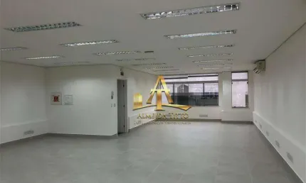 Sala para locação com 120 m² - centro de apoio ii (alphaville) em santana de parnaíba - confira!