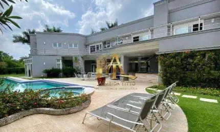 Casa com 4 suítes à venda,  com1280 m² de área construída - residencial três (tamboré) - santana de parnaíba- são paulo
