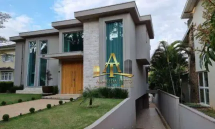 Casa com 5 suítes à venda,  com 760 m² de área útil - Residencial Dez  -Alphaville - Santana de Parnaíba- São Paulo