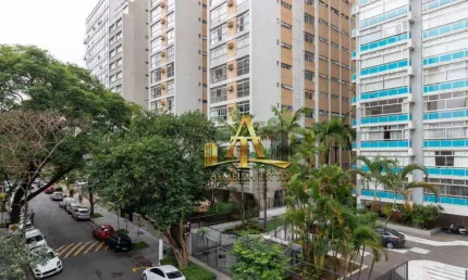 Apartamento com 3 dormitórios à venda, 129 m²- Higienópolis - São Paulo