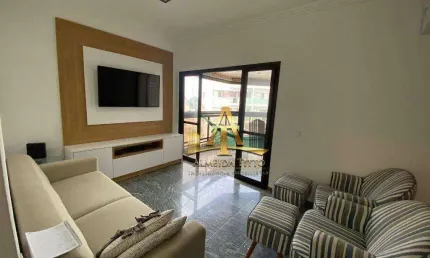 Apartamento com 3 dormitórios à venda, 90 m² por r$ 690.000,00 - enseada - guarujá/sp