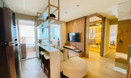 Apartamento à venda, 55 m² - cond. acqua park resort - barueri/sp