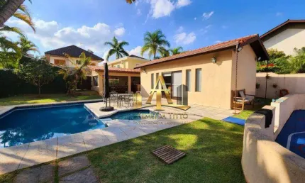 Casa com 4 dormitórios à venda, 450 m² por r$ 5.100.000,00 - alphaville 03 - santana de parnaíba/sp