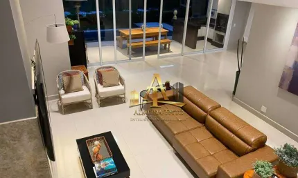 Casa com 5 dormitórios, 340 m² - Venda por R$ 4.200.000 ou aluguel por R$ 26.702/mês  - Santana de Parnaíba São Paulo
