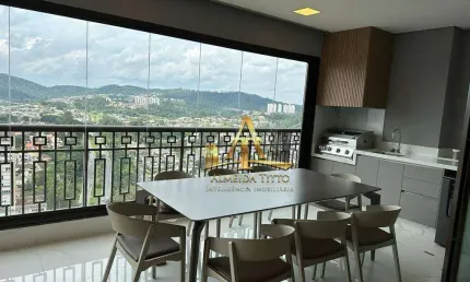 Apartamento com 3 dormitórios à venda, 228 m² por r$ 5.300.000,00 - edifício átria - barueri/sp