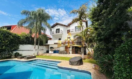 Casa com 4 dormitórios à venda, 520 m² por r$ 9.900.000 - residencial 1 em alphaville/sp