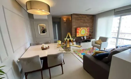 Apartamento com 3 dormitórios à venda, 84 m² por r$ 1.050.000 - alphaville industrial - barueri- são paulo