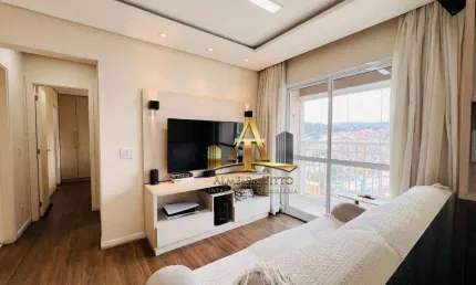 Apartamento com 2 dormitórios à venda, 61 m² - Condomínio Parque da Lagoa - Barueri/SP