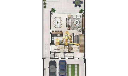 Casa com 3 dormitórios à venda, 230 m² por R$ 3.480.000 - Alphaville - Santana de Parnaíba/SP