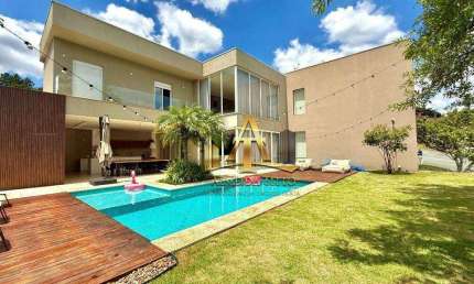 Casa com 4 suítes à venda, 410 m² por R$ 3.500.000 - Cond. Nova Higienópolis - Jandira/SP