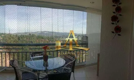 Apartamento à venda no Condomínio Jardins de Tamboré - Bairro Tamboré - Santana de Parnaíba - SP
