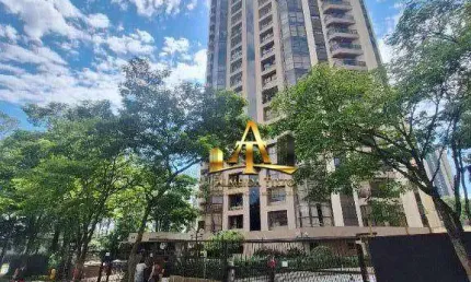 Apartamento com 3 dormitórios para alugar, 128 m² por R$ 7.888,38/mês - Alphaville - Barueri/SP