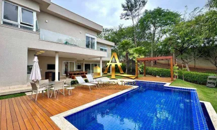 Casa com 4 dormitórios à venda, 600 m² por R$ 10.500.000 - Tamboré 10 - Santana de Parnaíba/SP