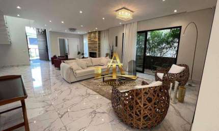 Casa mobiliada para locação no Condomínio Residencial Tamboré 10 - Alphaville - SP