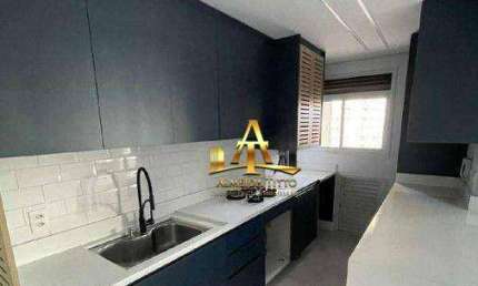 Apartamento com 3 dormitórios e 2 Vagas 109,36 m² - Venda ou Locação - Condomínio Bellini Alphaville - Barueri/SP.