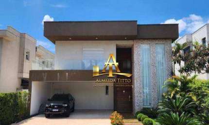 Casa Gênesis 1 com 4 dormitórios à venda, 309 m² por R$ 4.200.000 - Alphaville - Santana de Parnaíba/SP