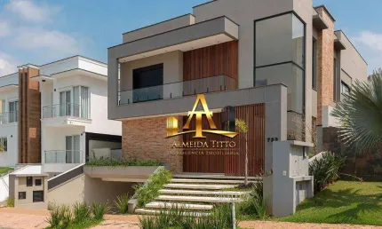 Casa no Genesis 1 com 4 dormitórios à venda, 480 m² por R$ 4.355.000 - Alphaville - Santana de Parnaíba/SP