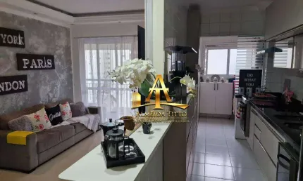 Apartamento mobiliado com 3 dormitórios para alugar, 94 m² - Alpha Vita - Santana de Parnaíba/SP