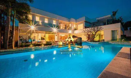 Casa com 5 suítes à venda, 1160 m² por r$ 29.900.000 - alphaville 01 - barueri/sp