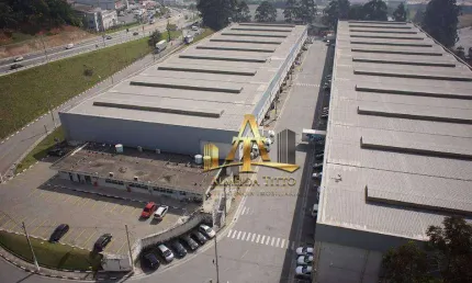 Galpão paraLocação com 2597 m² por R$ 85.203/mês - Fácil Acesso a Castelo Branco - Jardim Alvorada em Jandira/SP.