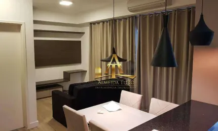 Apartamento mobiliado para venda ou locação no Condomínio Trix Tamboré - Alphaville - SP