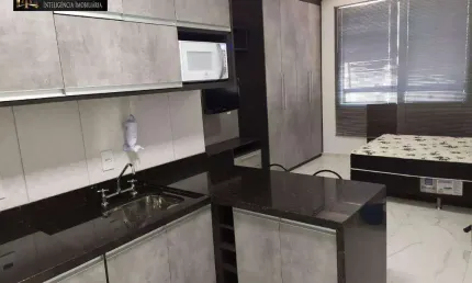 Excelente Studio mobiliado para Locação no Condomínio Selenita Residence &amp; Long Stay - Bairro Bethaville em Barueri - SP