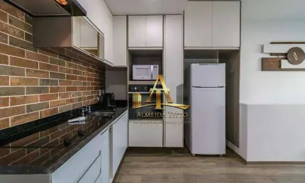 Apartamento duplex mobiliado para locação no condomínio selenita - bairro bethaville - barueri - sp