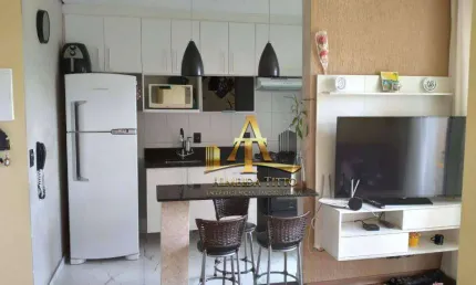 Apartamento com 2 dormitórios à venda, 49 m² - jardim ísis - condomíno le mont - cotia - são paulo