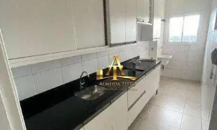 Apartamento com 2 dormitórios com 57 m² - venda por r$ 402.729 ou aluguel por r$ 3.166/mês - chácaras maria inês - santana de parnaíba/sp